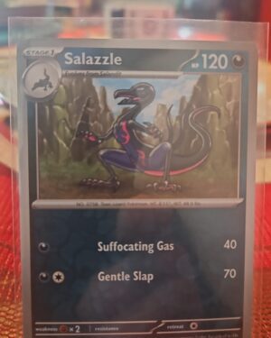 Salazzle 140/197 Reverse Holo SV03 Obsidian Flames Pokémon card