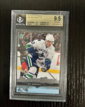 2014-15 Upper Deck Young Guns Bo Horvat #494 BGS 9.5 GEM MINT Rookie RC