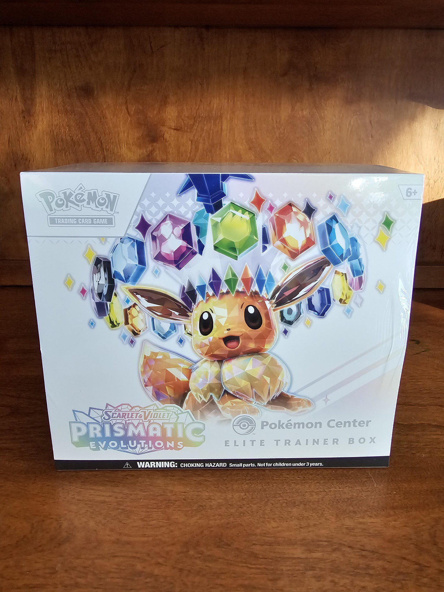 Prismatic Evolutions Pokemon Center Exclusive Elite Trainer Box ETB Eeveelutions