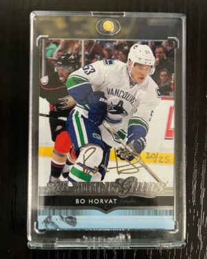 BO HORVAT 2015/16 UPPER DECK BUYBACKS AUTOGRAPH #494 2014-15 YOUNG GUNS AUTO /25