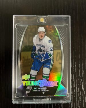 2014-15 Upper Deck Young Guns Acetate #494 Bo Horvat rookie card acetate parallel