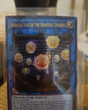 Hieratic Seal of the Heavenly Spheres - BLCR-EN090 - Ultra Rare 1st Ed - NM