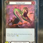 Spring Load Foil Red Outsiders Flesh and blood Tcg NM