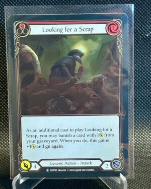 Looking for a Scrap Red Rainbow Foil Outsiders FAB card