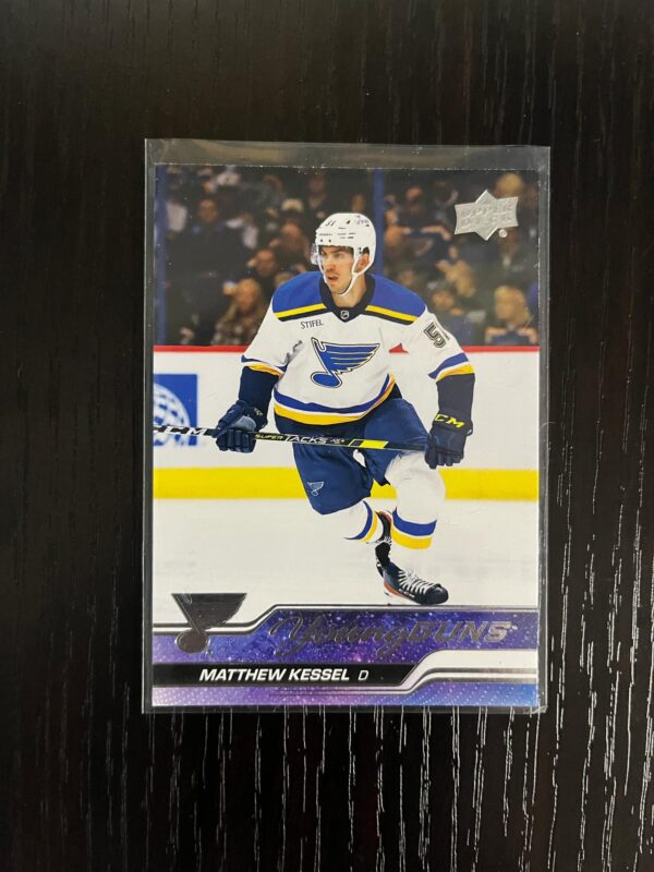 2023-24 Upper Deck Series 1 YOUNG GUNS #240 Matthew Kessel