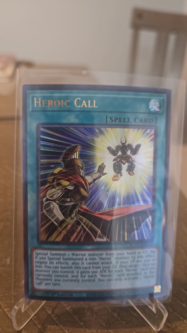 Yu-Gi-Oh! TCG Heroic Call BLCR-EN026 Ultra Rare 1st Edition Near Mint