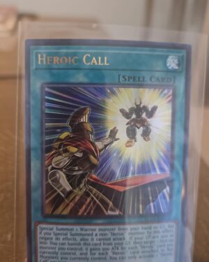 Yu-Gi-Oh! TCG Heroic Call BLCR-EN026 Ultra Rare 1st Edition Near Mint