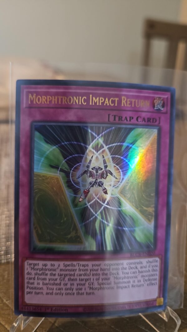 Yu-Gi-Oh! Morphtronic Impact Return 1st Ed. BLCR-EN020 Ultra Rare NM