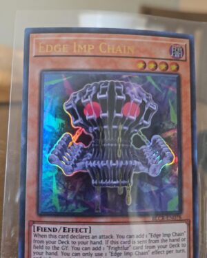 Yugioh Edge Imp Chain BLCR-EN078 Ultra Rare 1st Edition Near Mint
