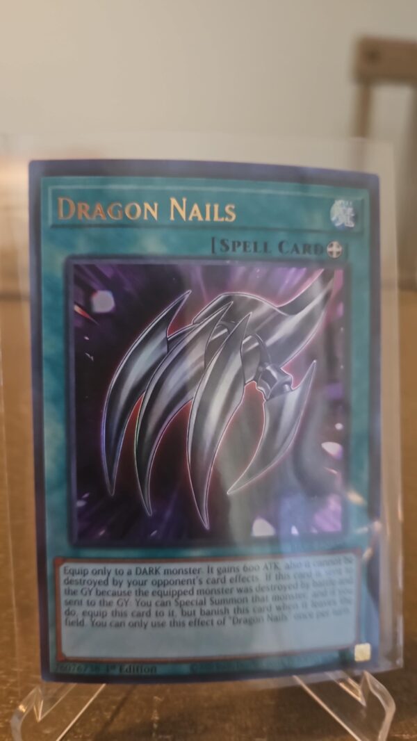 Dragon Nails - BLCR-EN003 - Ultra Rare 1st Edition - NM/M!