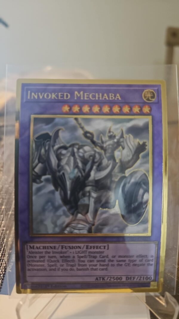 Invoked Mechaba - MGED-EN025 - Premium Gold Rare - NM