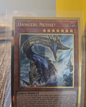 Yugioh! Danger! Nessie! - MGED-EN019 - Premium Gold Rare - 1st Edition