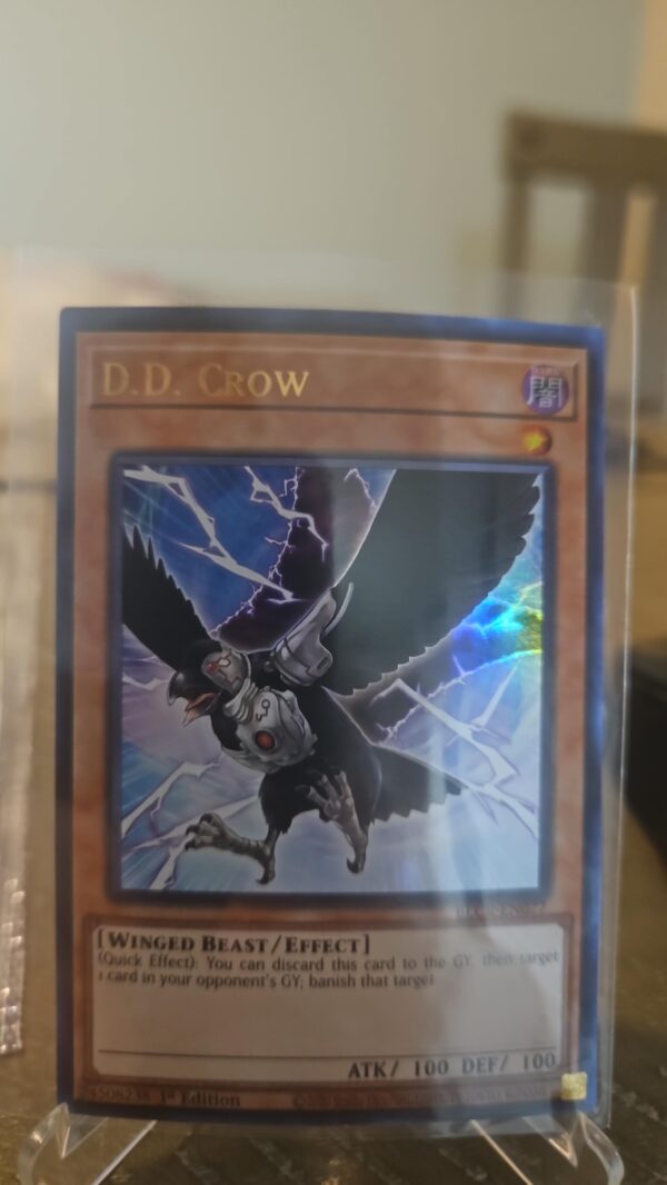 D.D. Crow - ultra Rare 1st Edition RA02-EN002 YuGiOh