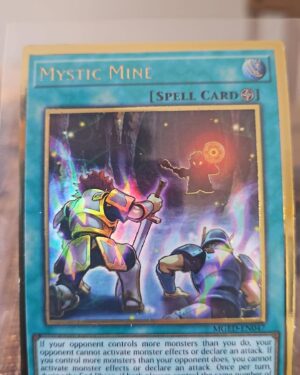 Yu-Gi-Oh! Mystic Mine MGED-EN047 1st Edition Premium Gold Rare NM