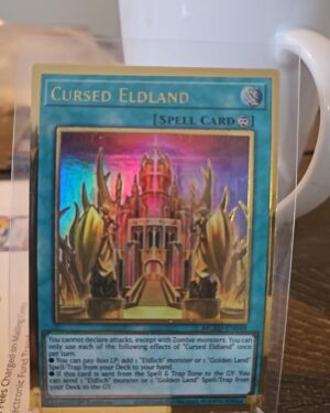 Yu-Gi-Oh! Cursed Eldland MGED-EN048 1st Edition Premium Gold Rare NM
