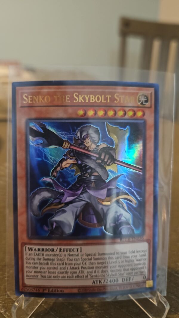 Yu-Gi-Oh! Senko The Skybolt Star 1st Ed. BLCR-EN036 Ultra Rare NM