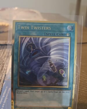 Yugioh Twin Twisters MGED-EN043 Gold Rare 1st Ed NM