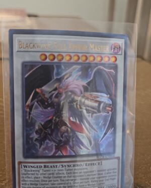 Blackwing Full Armor Master BLCR-EN064 Ultra Rare Yu-Gi-Oh Card 1st Edition