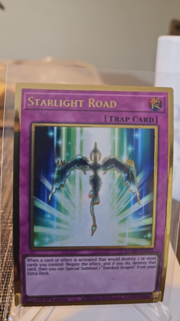 Starlight Road - MGED-EN053 - Premium Gold Rare - 1st ed - Yugioh TCG - NM