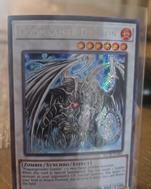 YGO Card - Doomkaiser Dragon - Secret Rare - BLCR-EN081 - 1st - NM