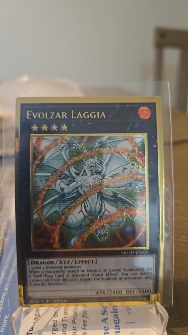 Yu-Gi-Oh! TCG Evolzar Laggia Maximum Gold: El Dorado MGED-EN028 1st Edition