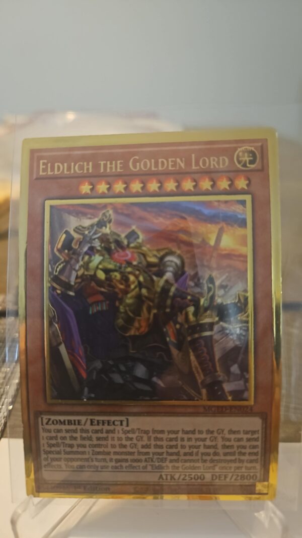 MAGO-EN024 Eldlich the Golden Lord Gold Rare 1st Edition YuGiOh Card