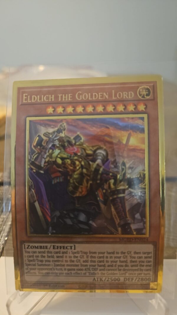 MAGO-EN024 Eldlich the Golden Lord Gold Rare 1st Edition YuGiOh Card