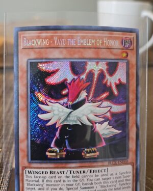 Blackwing - Vayu the Emblem of Honor - BLCR-EN060 - Secret Rare 1st Edition - NM