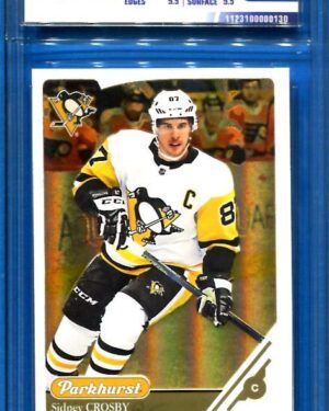 2018-19 Upper Deck Parkhurst Gold Sidney Crosby #200 EGA 9.5