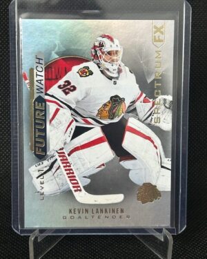 2020-21 SP Authentic Future Watch Spectrum FX Kevin Lankinen #S-49 Chicago Blackhawks