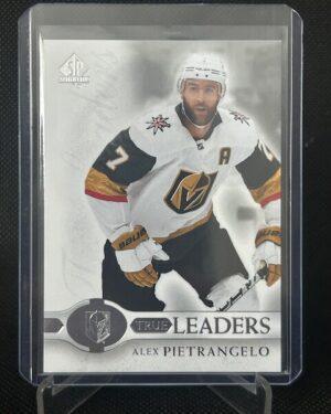 2020-21 SP Authentic True Leaders Alex Pietrangelo #TL-AP Vegas Golden Knights