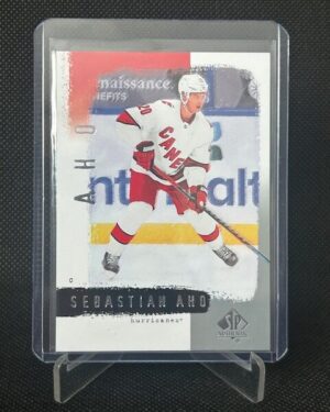 2020-21 SP Authentic 2000-01 Retro Sebastian Aho #R29 Carolina Hurricanes