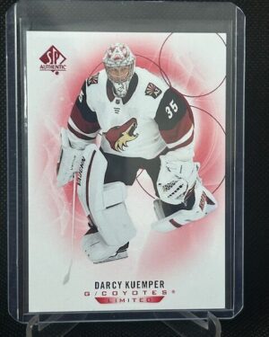 2020-21 SP Authentic Limited Red Darcy Kuemper #27 Arizona Coyotes