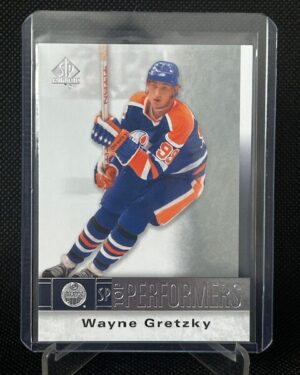 2020-21 SP Authentic Top Performers Wayne Gretzky #TP-WG Edmonton Oilers