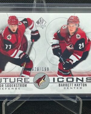 Victor Soderstrom Barrett Hayton 2020-21 SP Authentic Future Icons #118 /199.