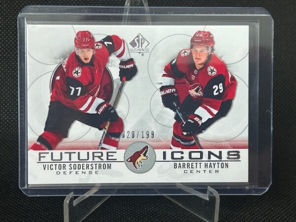 2020-21 Sp Authentic Future Icons Soderstrom/Hayton #118