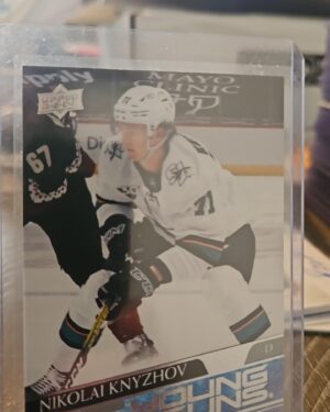Nikolai Knyzhov, 2020-21 Upper Deck Series 2, Young Guns, Rookie Card, #492, San Jose Sharks, NHL