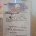 Brandon Baddock 2022-23 Upper Deck Series 2 Young Guns #460 Montreal Canadiens - Image 2