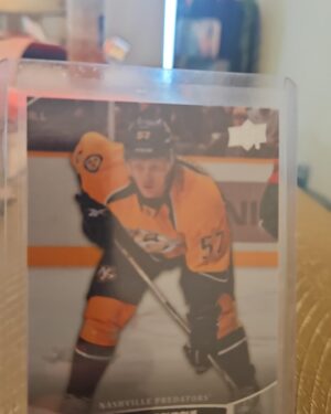 Gabriel Bourque, 2011-12 Upper Deck Series 2, Young Guns, Rookie Card, #477, Nashville Predators, NHL