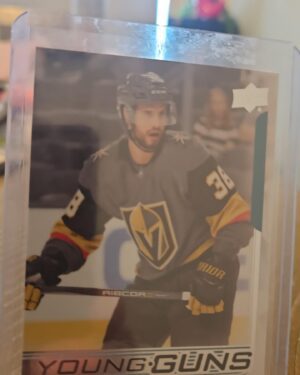 Tomas Hyka, 2018-19 Upper Deck Series 1, Young Guns, Rookie Card, #224, Vegas Golden Knights, NHL