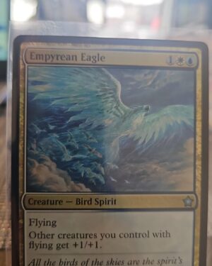 MTG Magic the Gathering Empyrean Eagle (239/763) Foundations NM FOIL