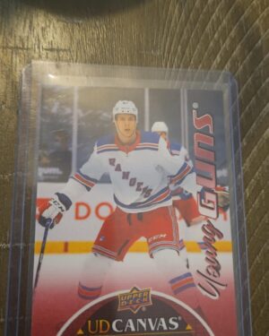 2021-22 Upper Deck Series 2 Canvas Young Guns Morgan Barron #C115
