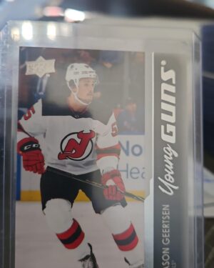 Mason Geertsen, 2021-22 Upper Deck Series 2, Young Guns, Rookie Card, #470