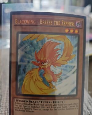 Blackwing - Breeze the Zephyr - BLCR-EN061 - Ultra Rare - 1st Edition NM YuGiOh!