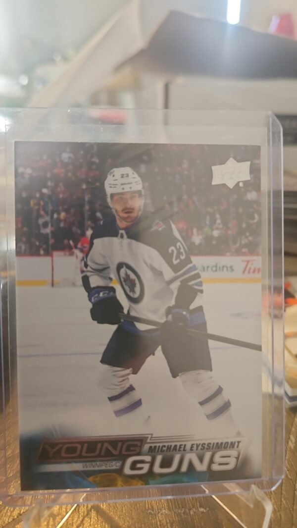 2022-23 Upper Deck Series 2 Young Guns Michael Eyssimont Winnipeg Jets #457