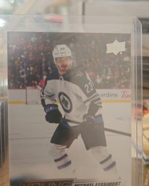 Michael Eyssimont, 2022-23 Upper Deck Series 2, Young Guns, Rookie Card, #457, Winnipeg Jets, NHL