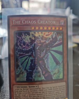 Yugioh The Chaos Creator BLCR-EN070 Secret Rare 1st Ed NM