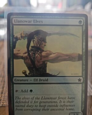 MTG Magic the Gathering Llanowar Elves (227/789) Foundations