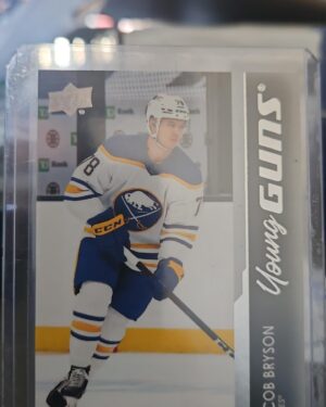 Jacob Bryson Young Guns rookie card 2021-22 Upper Deck #248 Buffalo Sabres