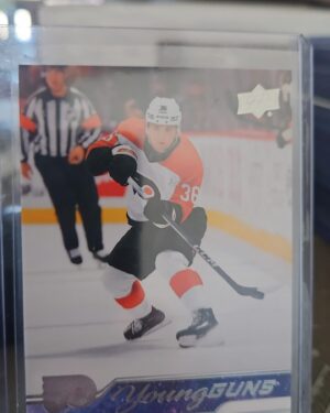 Emil Andrae 2023-24 Upper Deck Series 2 Young Guns Rookie Card #466 hockey card front